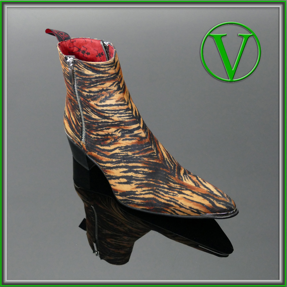 Sylvian K565 'Wicked' VEGAN Double Zip Boot