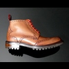 Hannibal Rising - Classic Brogue Derby Boot with Rubber Sole