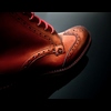 Hannibal Rising - Classic Brogue Derby Boot with Rubber Sole