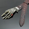 Decadent Belt - 'Nosferatu' Hand - Black and Red Diablo Snake