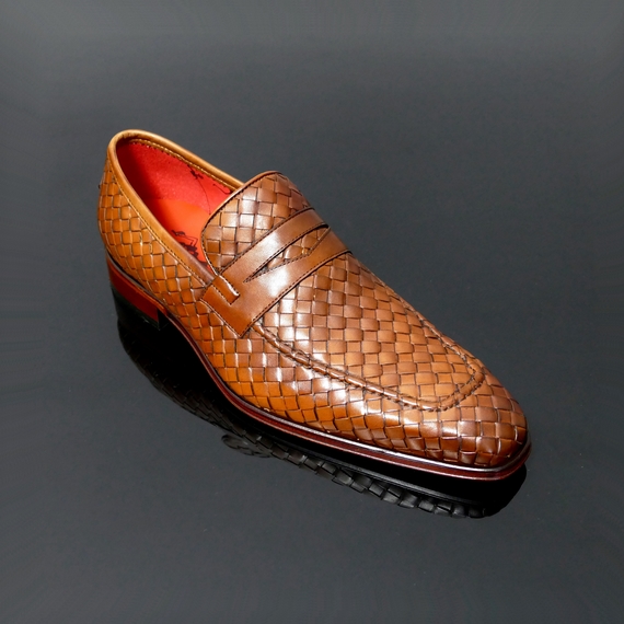 Soprano 'CONCOURS' Tan Hand Weaved Slip on