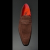 Soprano K630 D'ELEGANCE Brown Suede Saddle slip on