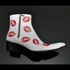 Sylvian 'LIPSYNC' Lipstick Zip boot
