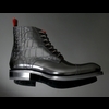 Hutchence 'Wasted' Military style derby boot