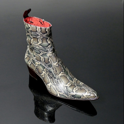 Sylvian K749 'LIZARD KING' Tall Zip Boot