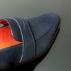 Soprano K630 D'ELEGANCE Navy Suede Saddle slip on