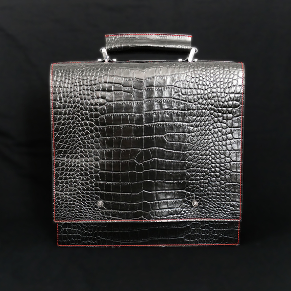 The 'Weatherall' DJ Case - Black Croc