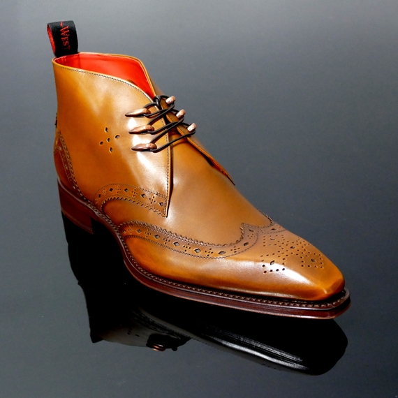 Moon 'Townshend' Wing tip Chukka Boot