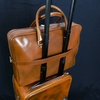 The 'Bourdain' Travel Case - Black Calf