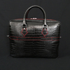 The 'Bourdain' Travel Case - Black Croc