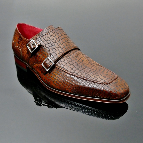 Soprano K852 'PACHO' Double Buckle Monk Shoe