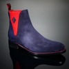 Page 'Blenheim' Plain front suede Chelsea boot