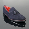 Navy Suede