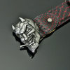 Decadent belt - ‘My Lucky’ Black and Red Diablo Snake