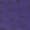 The Reaper - Purple silk scarf and pocket square set
