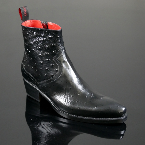 Rebel 'Antagonist' Rock n Roll Zip Boot