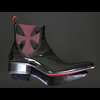 Rochester 'Dragon' Black patent Chelsea boot