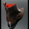 Hutchence 'Wasted' Military style Derby boot