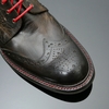 Hannibal Rising - Classic Brogue Derby Boot with Rubber Sole