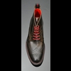 Hannibal Rising - Classic Brogue Derby Boot with Rubber Sole