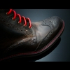 Hannibal Rising - Classic Brogue Derby Boot with Rubber Sole