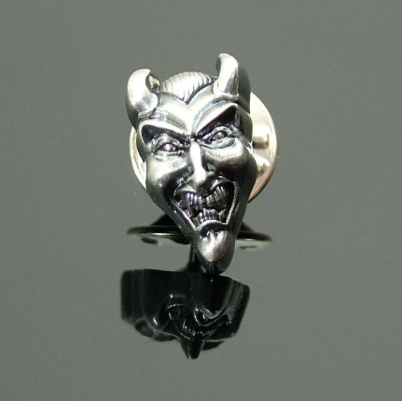 Lapel Pin - Devil Head