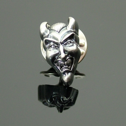 Lapel Pin - Devil Head